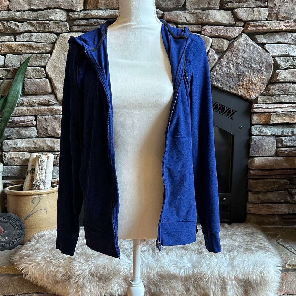Beyond Yoga space dyed Zip-Up hoodie jacket